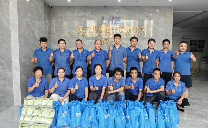 炎夏送清凉，关爱每一位员工——联和高温送清凉活动圆满成功